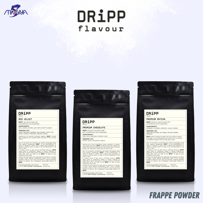 

DRiPP Powder - Perasa Minuman Berbentuk Bubuk 760g