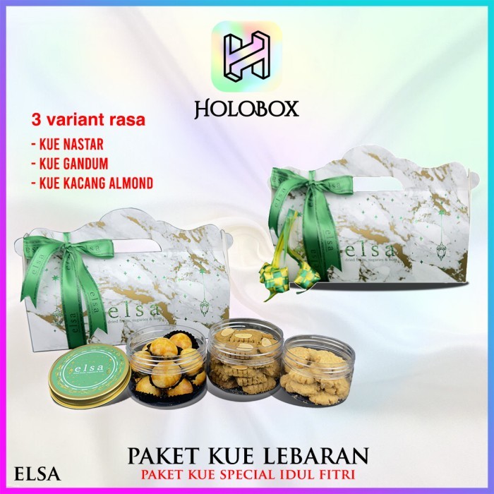 

Paket hampers lebaran / Kue Nastar / Hampers Kue Kering - ELSA 2