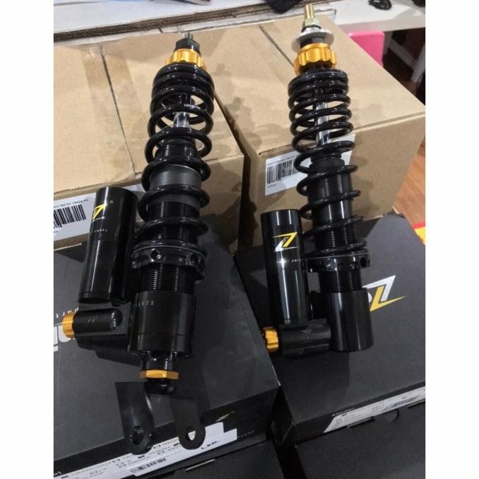 Shock Tabung Zelioni Black satuan Vespa PX PXE Excel Spartan Exc2