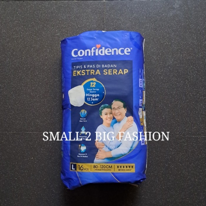 Confidence Heavy Flow L16 L 16 Popok Celana Dewasa