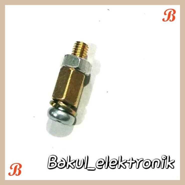 [BLE] SPACER 6MM KUNINGAN M3