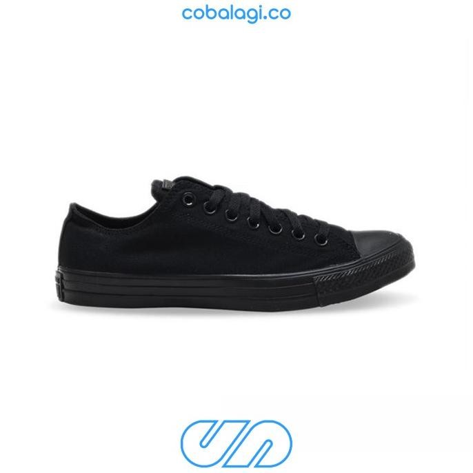 

CONVERSE CHUCK TAYLOR ALL STAR BASIC LOW FULL BLACK - ORIGINAL PT MAP STOK TERBATAS