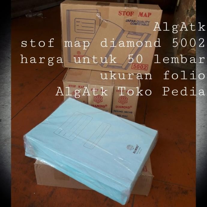 

DIAMOND. STOP MAP 5002. UKURAN FOLIO F4. STOK TERBATAS