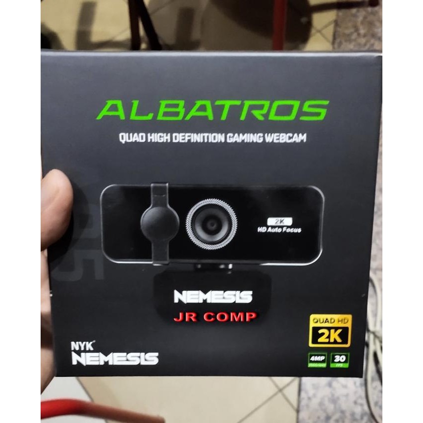 WEBCAM/CAMERA PC/LAPTOP NYK A95 Albatros QHD with 2k Resolution Stok Terbatas