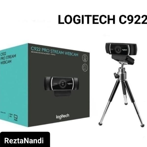 Webcam LOGITECH C 922 PRO FULL HD 1080 P C922 FHD Stok Terbatas