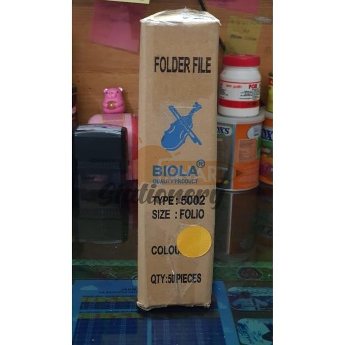 

MAP BIOLA 5002 KUNING 1PAK ISI 50PC STOK TERBATAS