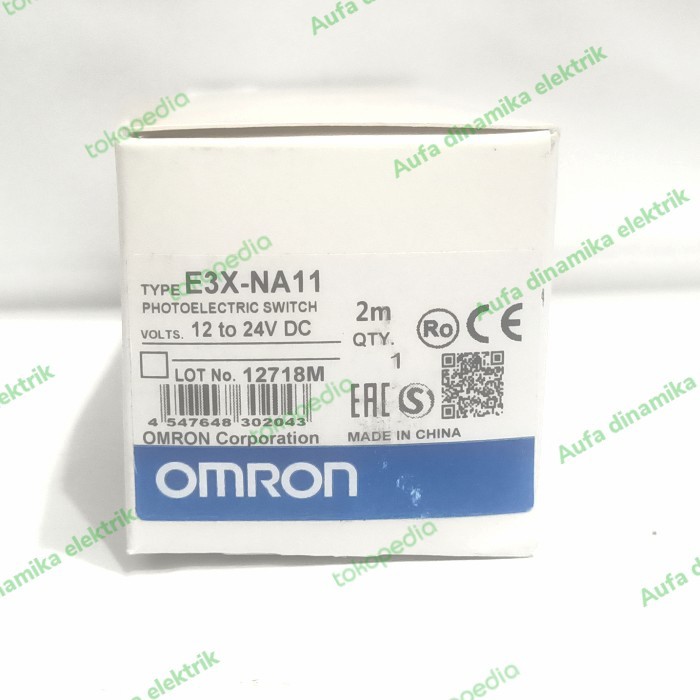E3X-Na11 Omron Npn Optical Fibre Amplifier E3Xna11 E3X - Na11 Omron