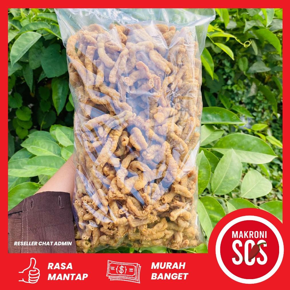 

PROMO Keripik Usus Termurah Terenak Kemasan Besar 1Kg fg-87