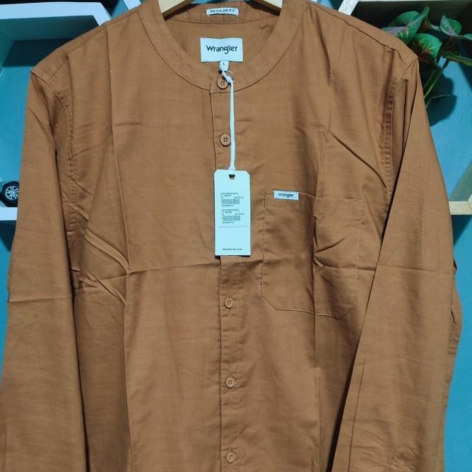 Kemeja Koko Wrangler Original