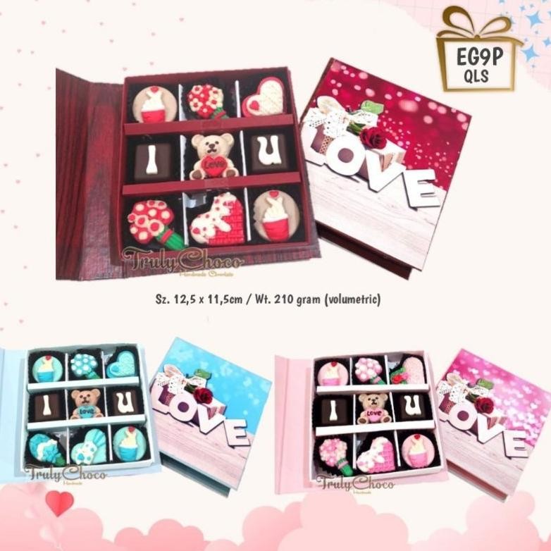 

VIRAL kado hadiah coklat valentine Trulychoco EG9p love edition 2024 is-23