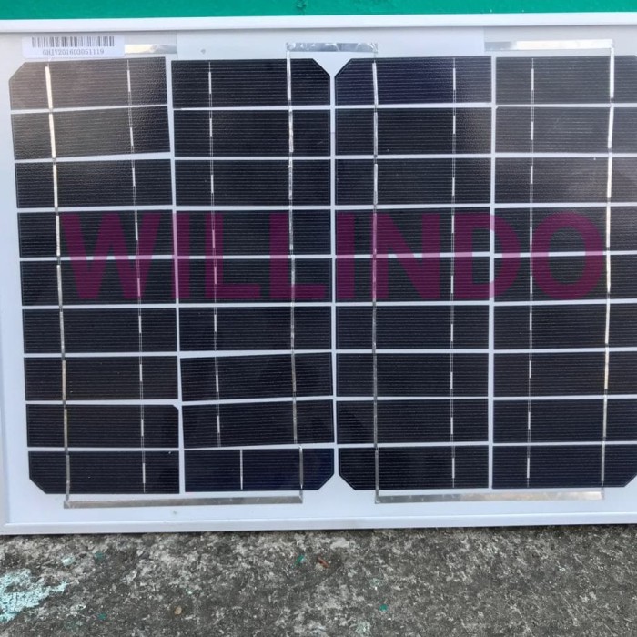 Solar Panel 10 Wp Mono / Panel Surya