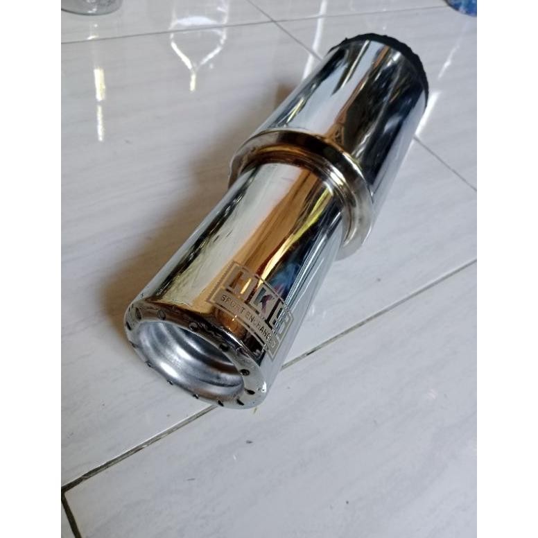 ukd-23 knalpot mobil racing hks gronel bass adem empuk bulet ramah di jalan (original crum)... avanz