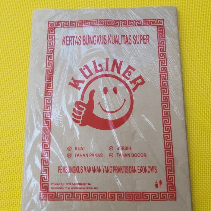 

PROMO! Isi 100 Lembar kertas coklat nasi warteq nasi uduk uk 27x37