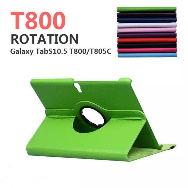JEBA Samsung Galaxy Tab S 10.5 inch T800 T805 SM-T800 SM-T805 TabS Tablet Case 360 Rotating Bracket 