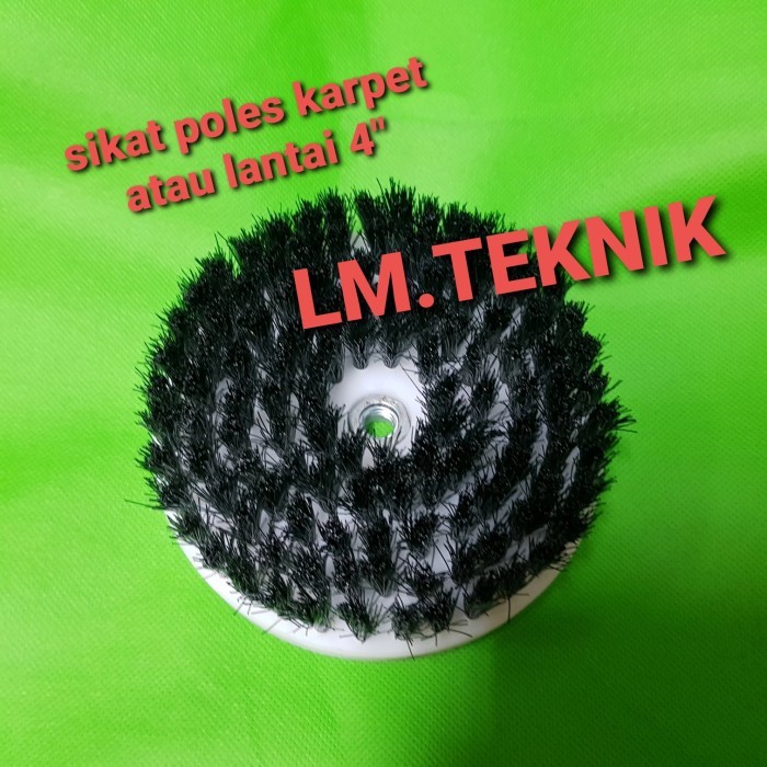 TERBARU SIKAT POLES KARPET ATAU LANTAI 4"