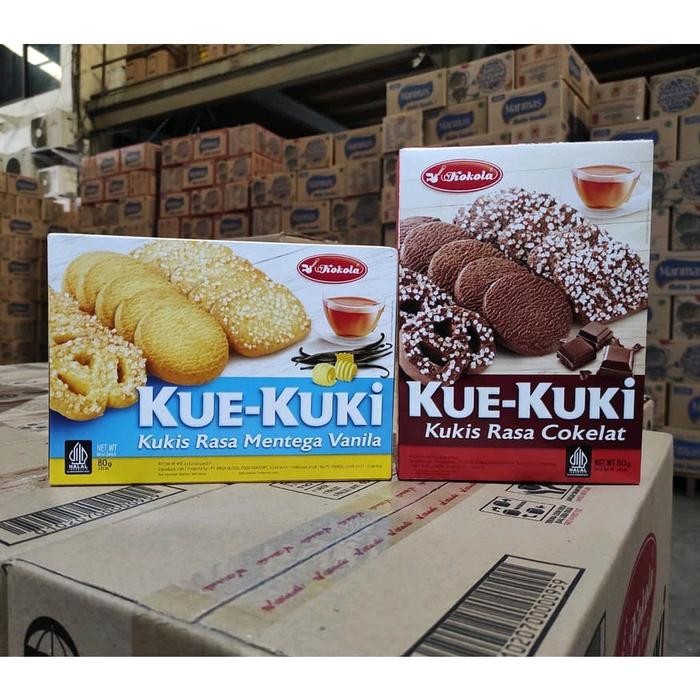 

promo kue kukis kue Kuki 1 dus isi 24 Coklat Manis Mentega