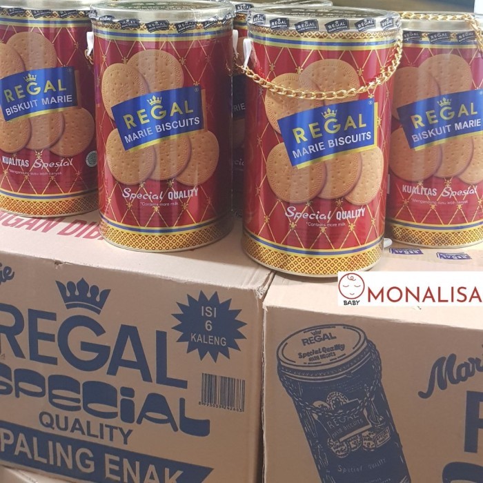 

Marie Regal Biscuits Special 1000 gr Regal Spesial 1 KG Kaleng