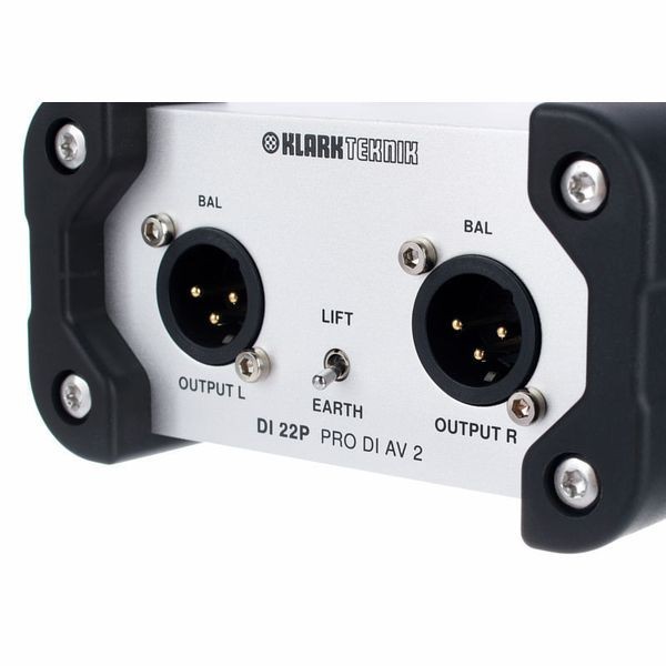 

Klark Teknik PRO DI AV 2 DI 22P / PRO DI 22P Direct BOX Original