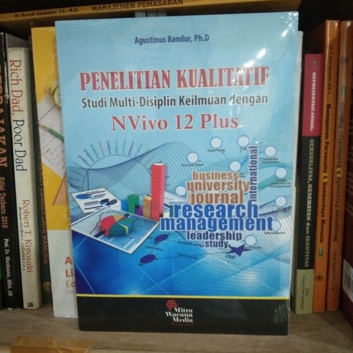 

HOT SALE! ORIGINAL Penelitian Kualitatif NVivo 12 plus Agustinus Bandur