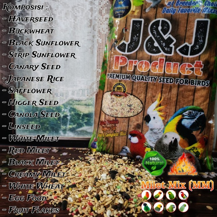 J&J Milet Mix Milet Campur 10Kg