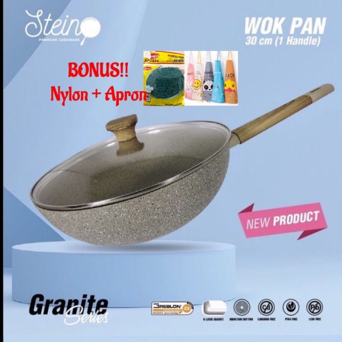 Stein Cookware Wok Pan 30 Cm