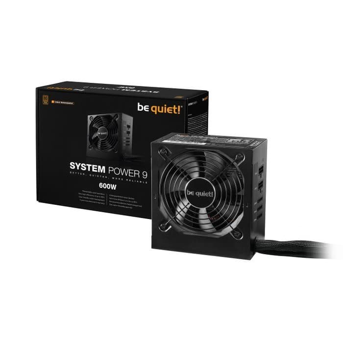 TERLARIS Be Quiet SYSTEM POWER 9 CM 600 Watt 80 Plus Bronze - PSU