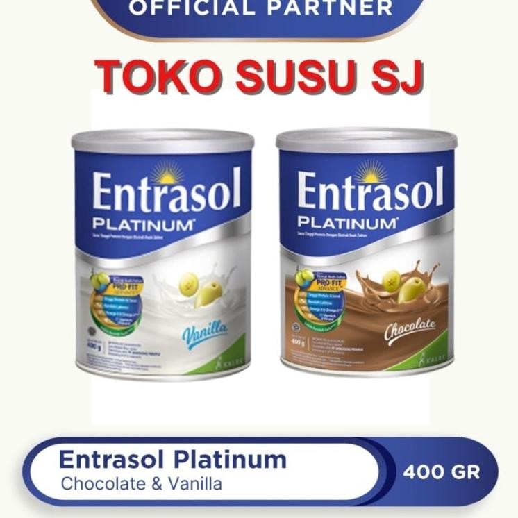 

Entraol Enior Platinum Vanila 400 Grcolatvanilla400Gr