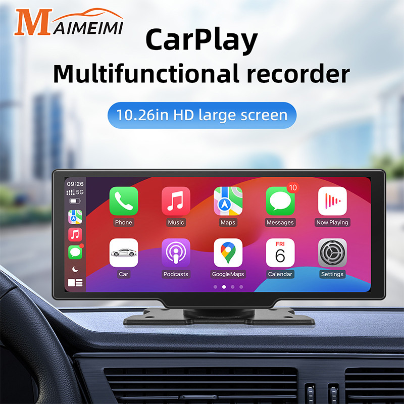 VISCO 10.26 inch Car Multimedia Player Rear View Camera Carplay Android Auto Smart Player Car DVR BT