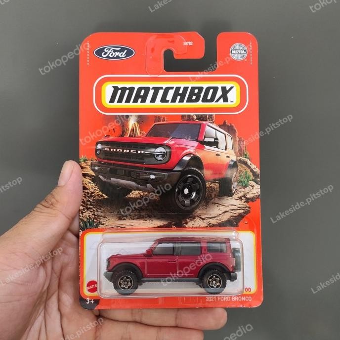 Matchbox Ford Bronco 2021 Merah