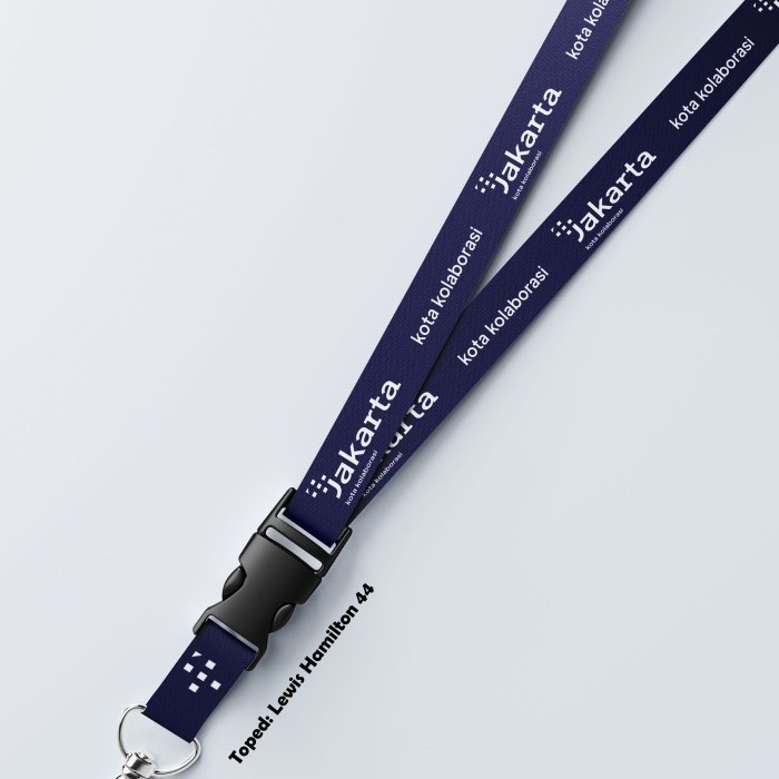 

HOT SALE! Lanyard Jakarta Kota Kolaborasi Program Anies Baswedan