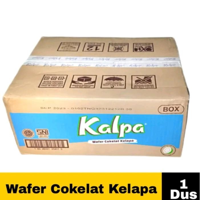 

Kalpa Wafer @22Gr / 1 Dus / 8 Box Isi @12Pcs Camilan Cookies Food Food Food Snacks Snack Better