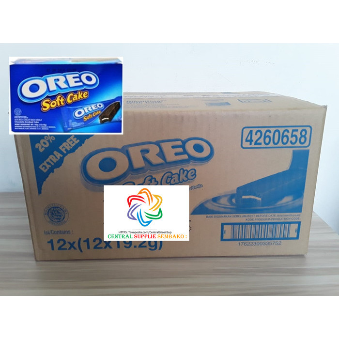 

Oreo Soft Cake [16Grm /144 Pcs / 1 Karton ]