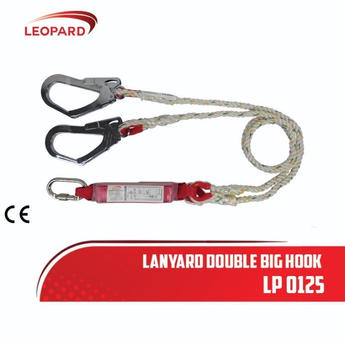

Single Big Hook Lanyard With Absorber LEOPARD LP 0125