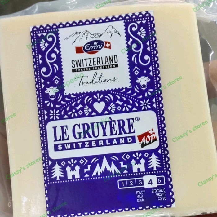 

Emmi switzerland cheese mild 200 gr/keju gruyere