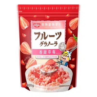 

Nissin Granola - Strawberry 400g