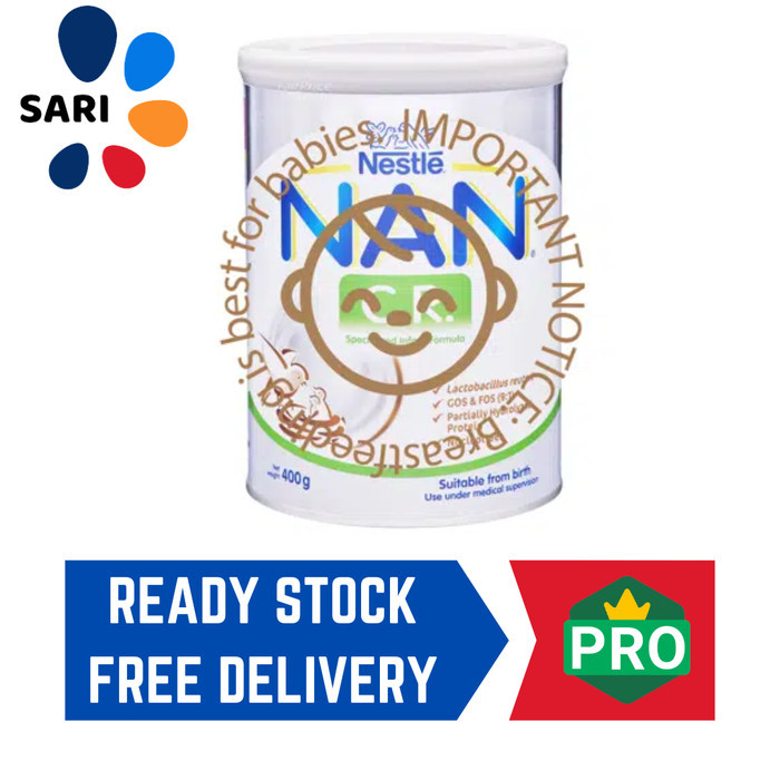 

Nestle Nan C.R. Specialized Infant Formula - Stage 1 400g