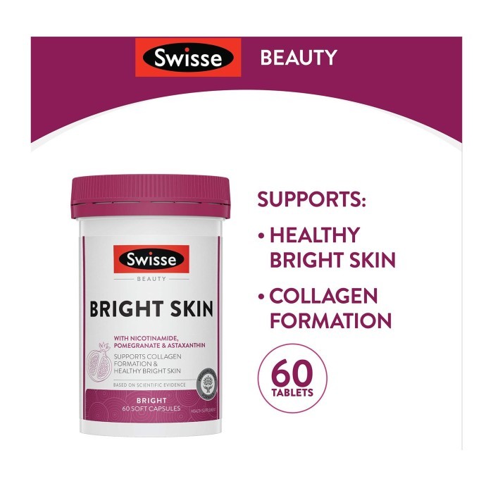 

Swisse Beauty Bright Skin 60 Caps