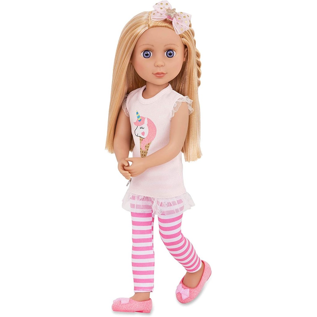 

Glitter Girls 14-inch Fashion Doll Blonde Hair & Purple Eyes