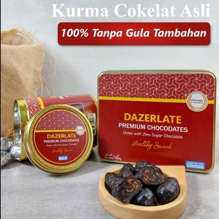 

Kurma Cokelat Dazerlate (Zero Sugar) Terlaris