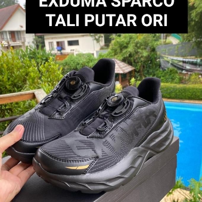 SEPATU EXDUMA SUPER BLACK