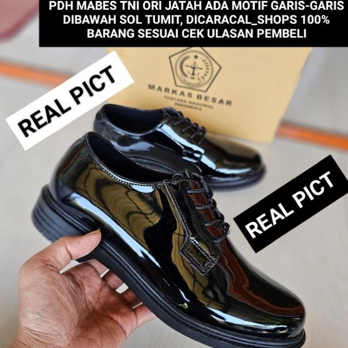 SEPATU PDH JATAH TNI TERBARU/SEPATU PDH TNI POLRI