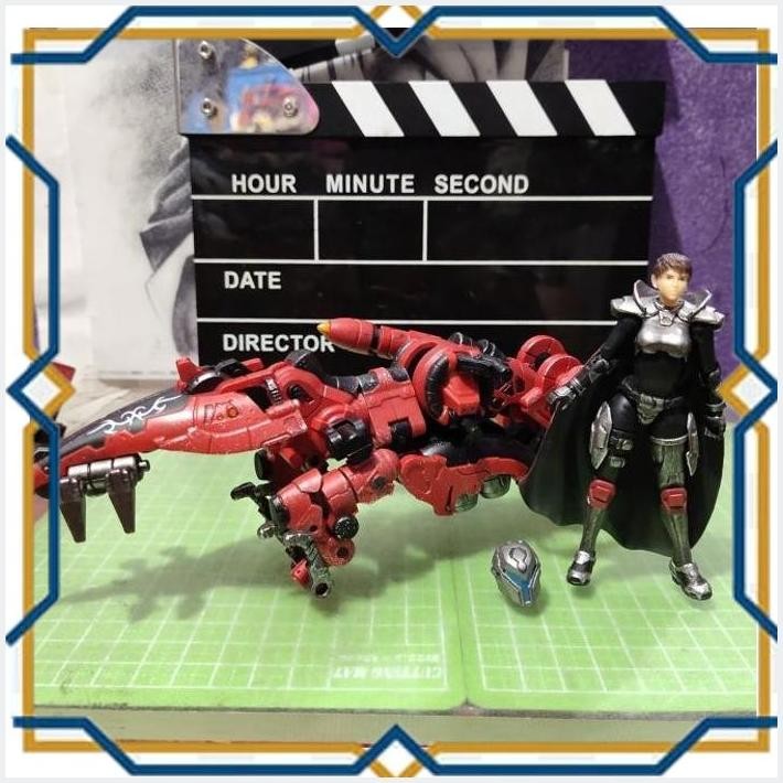 [R28] FIGURE JOYTOY SALUK FLAME DRAGON CAVALRY SHADOW & CRISMON