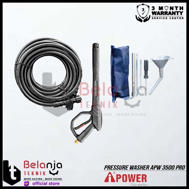 Aipower High Pressure Jet Cleaner Apw 3500 Pro Mesin Cuci Apw3500 Original Best Seller