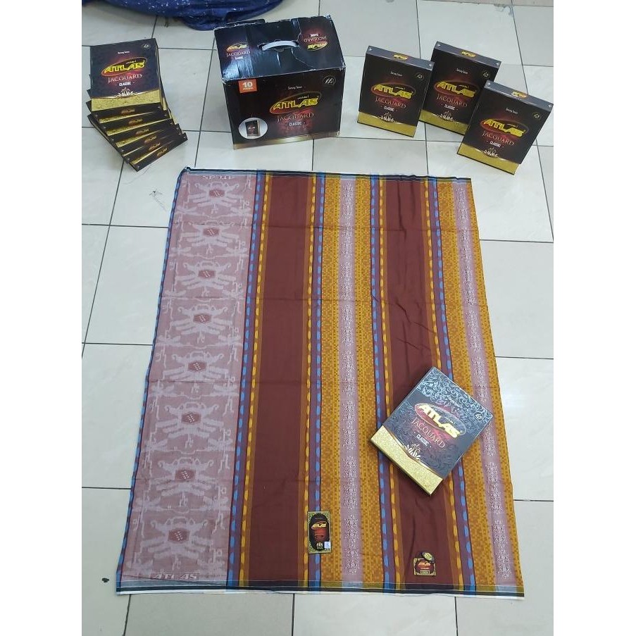 Terjangkau Sarung Atlas Jaguar Classic Gold