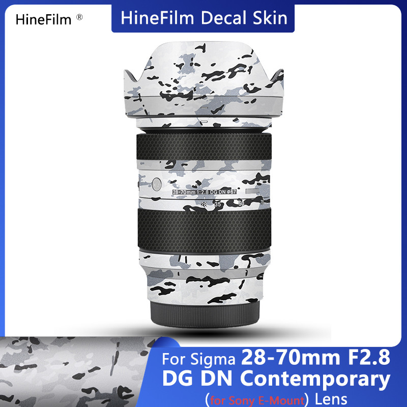 HUSI Sigma 28 70 for sony Lens Skin Sigma 28-70 F2.8 Lens Decal Skin for Sigma 28-70mm F2.8 DG DN Le