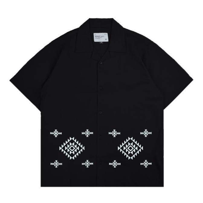 Mickout Casual Shirt "Tribe" Black