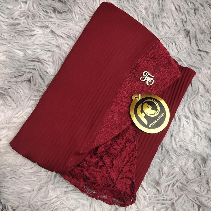 PROMO DEWISA SHOP- HIJAB FARIDA STANDAR SOFT PAD RENDA BRUKLAT ORI FO HIJAB DEWASA MUSLIM KERUDUNG