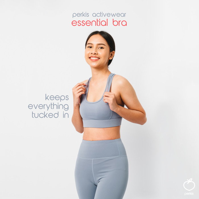 Perkis Essential Bra (Activewear, Sports Bra, Bra Olahraga) Asli 100%