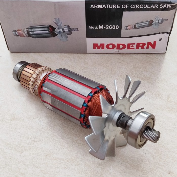 Armature Mesin Circular Saw Modern M-2600