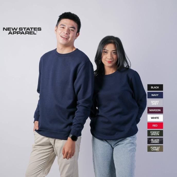 Crewneck New States Apparel 9000